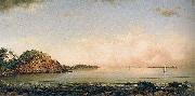 Martin Johnson Heade Spouting Rock, Newport oil painting reproduction